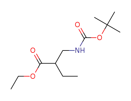 ethyl 2-{[(tert-butoxycarbonyl)amino]methyl}butyrate
