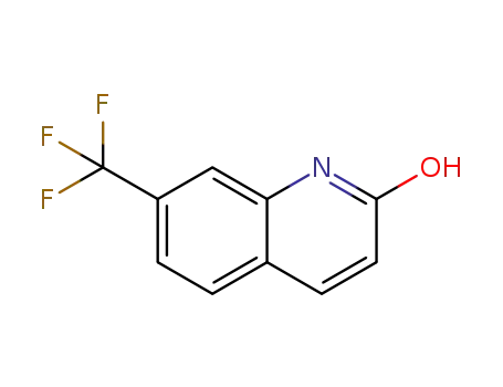Molecular Structure of 1011533-24-6 (7-(trifluoromethyl)quinolin-2-ol)