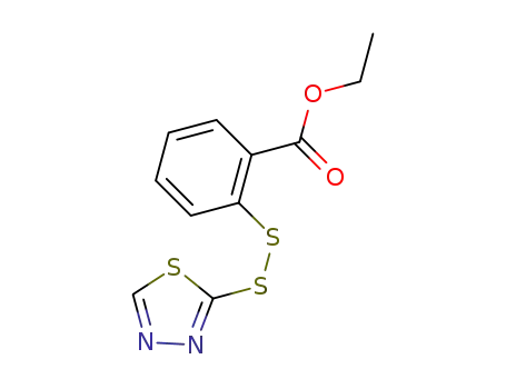 ethyl 2-((1,3,4-thiadiazol-2-yl)disulfanyl)benzoate