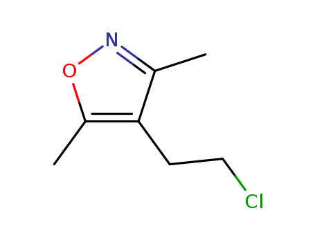 Isoxazole, 4-(2-chloroethyl)-3,5-dimethyl- (9CI)