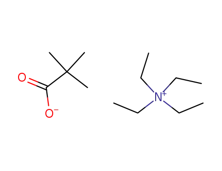 Molecular Structure of 16432-64-7 ([N(Et)4][(CH<sub>3</sub>)3CCO<sub>2</sub>])