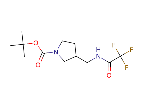 1,1-dimethylethyl (3RS)-3-{[(trifluoroacetyl)amino]methyl}-1-pyrrolidinecarboxylate