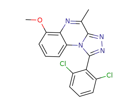 1-(2,6-dichlorophenyl)-6-methoxy-4-methyl-[1,2,4]triazolo[4,3-a]quinoxaline