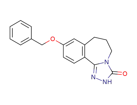 9-benzyloxy-6,7-dihydro-2H-benzo[c][1,2,4]triazolo[4,3-a]azepin-3(5H)-one