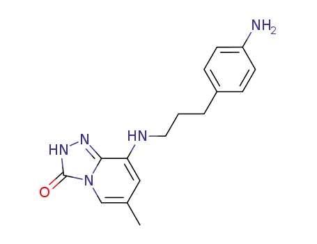 C<sub>16</sub>H<sub>19</sub>N<sub>5</sub>O