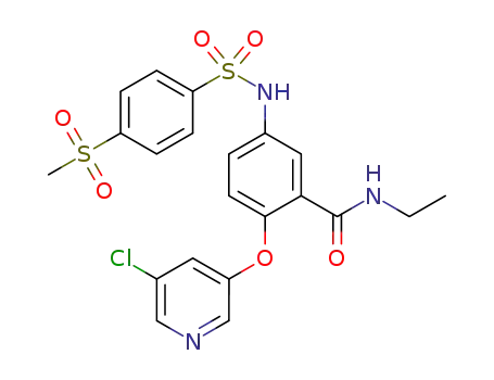 C<sub>21</sub>H<sub>20</sub>ClN<sub>3</sub>O<sub>6</sub>S<sub>2</sub>