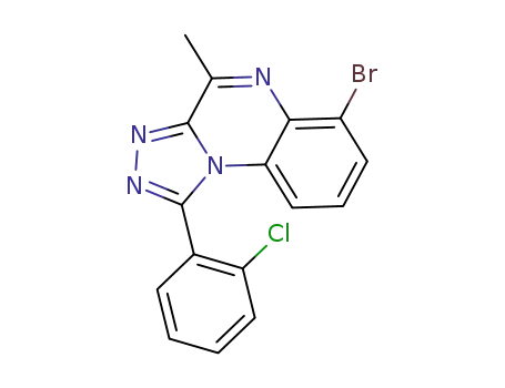 6-bromo-1-(2-chlorophenyl)-4-methyl-[1,2,4]triazolo[4,3-a]quinoxaline