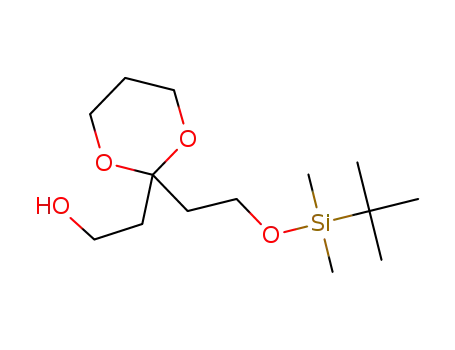 2-{2-[2-(tert-butyldimethylsilanyloxy)ethyl]-[1,3]-dioxan-2-yl}ethanol