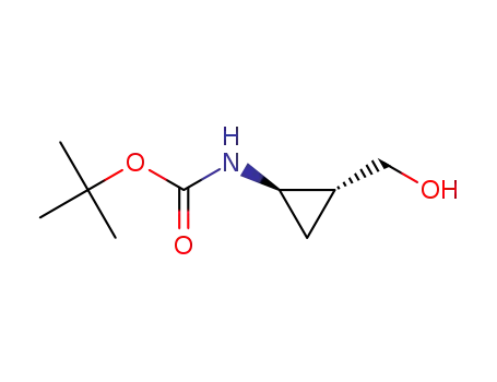 카르바민산, [2-(히드록시메틸)시클로프로필]-, 1,1-디메틸에틸에스테르, (1R-