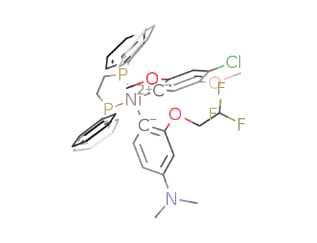 C<sub>44</sub>H<sub>43</sub>ClF<sub>3</sub>NNiO<sub>3</sub>P<sub>2</sub>