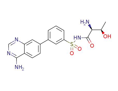 C<sub>18</sub>H<sub>19</sub>N<sub>5</sub>O<sub>4</sub>S