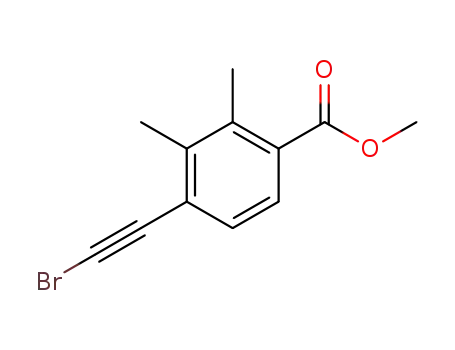 methyl 4-(bromoethynyl)-2,3-dimethylbenzoate