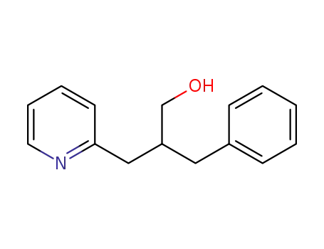 Molecular Structure of 1422450-64-3 (2-benzyl-3-(pyridin-2-yl)propan-1-ol)