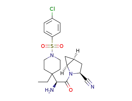 C<sub>21</sub>H<sub>27</sub>ClN<sub>4</sub>O<sub>3</sub>S