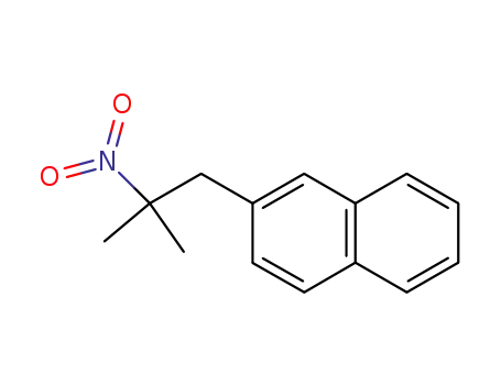 Molecular Structure of 400613-92-5 (2-(2-methyl-2-nitropropyl)Naphthalene)