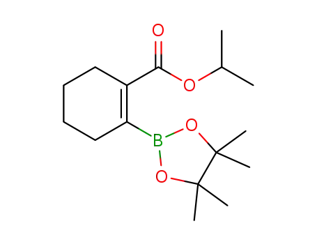 isopropyl 2-(4,4,5,5-tetramethyl-1,3,2-dioxaborolan-2-yl)cyclohex-1-enecarboxylate