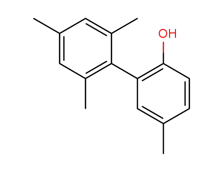 Molecular Structure of 1448442-52-1 (2',4',5,6'-tetramethyl-[1,1'-biphenyl]-2-ol)