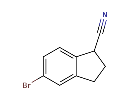 5-Bromo-2,3-dihydro-1H-indene-1-carbonitrile