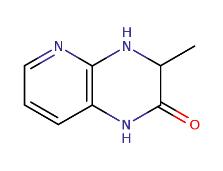 Molecular Structure of 74983-04-3 (3-Methyl-1,2,3,4-tetrahydro-pyrido<2,3-b>pyrazin-2-on)
