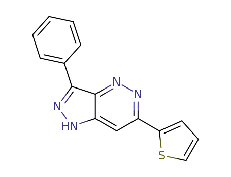 3-phenyl-6-(thiophene-2-yl)-1H-pyrazolo[4,3-c]pyridazine