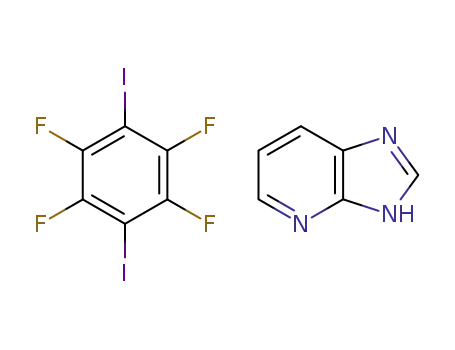 1-deazapurine 1,4-diiodotetrafluorobenzene