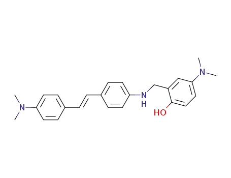 4-(dimethylamino)-2-((4-((E)-2-(4-(dimethylamino)styryl))phenylamino)methyl)phenol