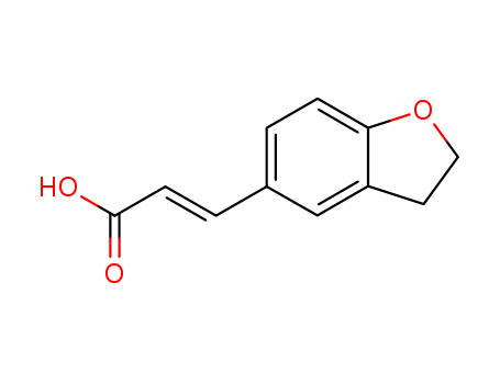 3-(2,3-Dihydrobenzofuran-5-yl)propenoic acid 203505-84-4