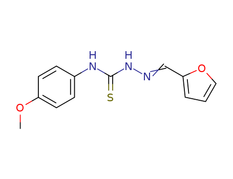 1-(2-FURFURYLIDENE)-4-(P-METHOXYPHENYL)-3-THIOSEMICARBAZIDE