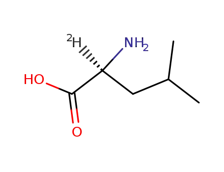 Molecular Structure of 89836-93-1 (L-LEUCINE-2-D1)
