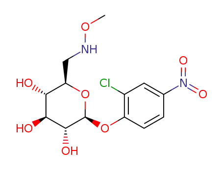 (2-chloro-4-nitrophenyl) 6'-deoxy-6'-methoxyamino-β-D-glucopyranoside