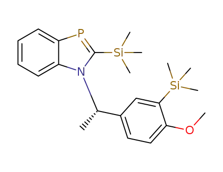 1-[(S)-1-(4-methoxy-3-(trimethylsilyl)phenyl)ethyl]-2-(trimethylsilyl)-1H-1,3-benzazaphosphole