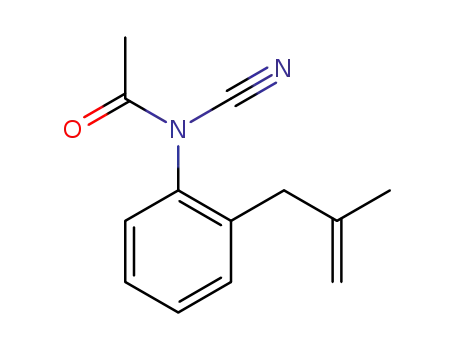 N-cyano-N-[2-(2-methylprop-2-en-1-yl)phenyl]acetamide