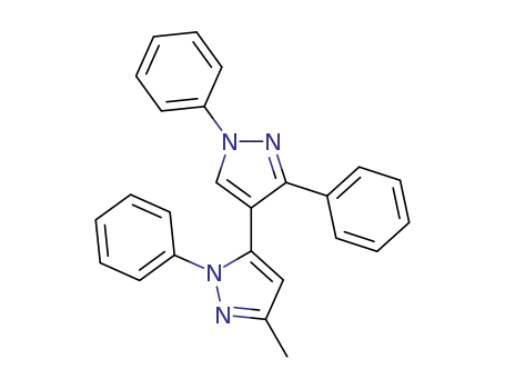 4-(3-methyl-1-phenyl-1H-pyrazol-5-yl)-1,3-diphenyl-1H-pyrazole