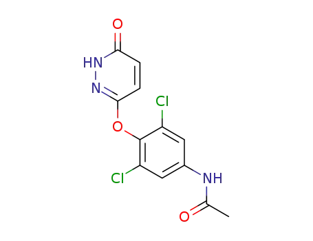 N-(3,5-dichloro-4-((6-oxo-1,6-dihydropyridazin-3-yl)oxy)phenyl)acetamide