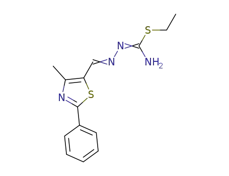 1-((4-methyl-2-phenylthiazol-5-yl)methyleneamino)-2-ethylisothiourea