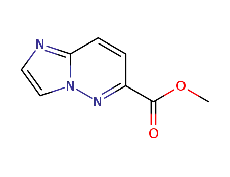 Molecular Structure of 1234616-21-7 (Methyl iMidazo[1,2-b]pyridazine-6-carboxylate)