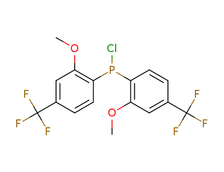 chloro-di(4-trifluoromethyl-2-methoxy-phenyl)phosphine