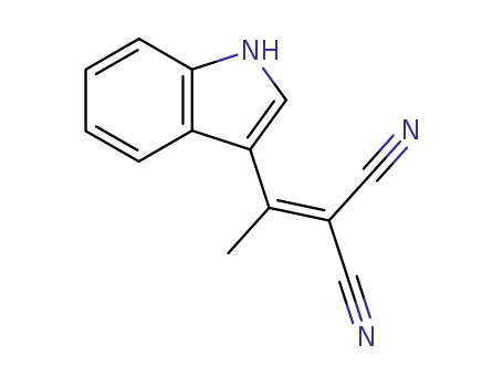2-[1-(1H-indol-3-yl)ethylidene]malononitrile