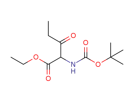 ethyl 2-(tert-butoxycarbonylamino)-3-oxo-pentanoate