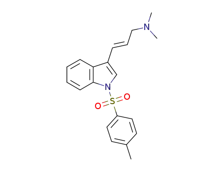 (E)-N,N-dimethyl-3-(1-tosyl-1H-indol-3-yl)prop-2-en-1-amine