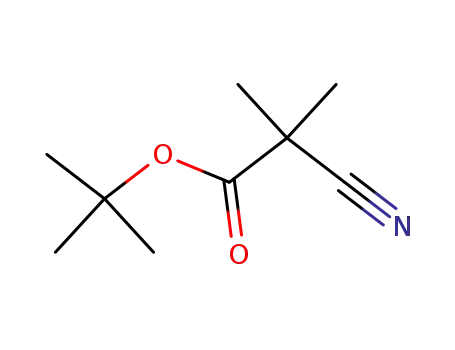 cyano-dimethylacetic acid tert-butyl ester