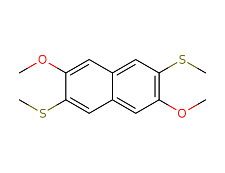 2,6-Dimethoxy-3,7-bis(methylthio)-naphthalene 136559-34-7
