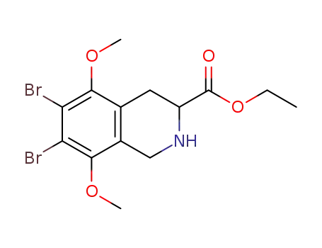 C<sub>14</sub>H<sub>17</sub>Br<sub>2</sub>NO<sub>4</sub>