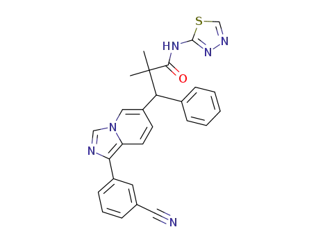 C<sub>27</sub>H<sub>22</sub>N<sub>6</sub>OS