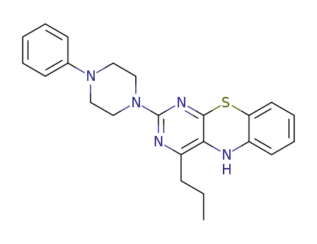 2-(4-phenylpiperazin-1-yl)-4-propyl-pyrimido[4,5-b][1,4]benzothiazine