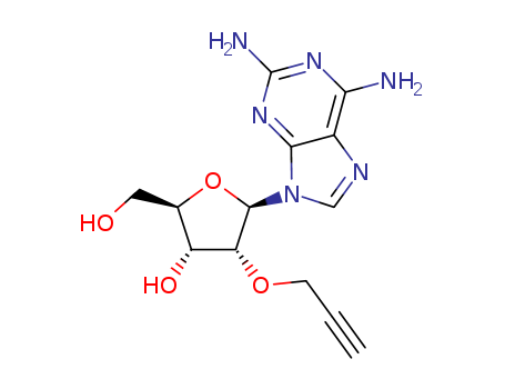 2-Amino-2'-O-(2-propyn-1-yl)adenosine
