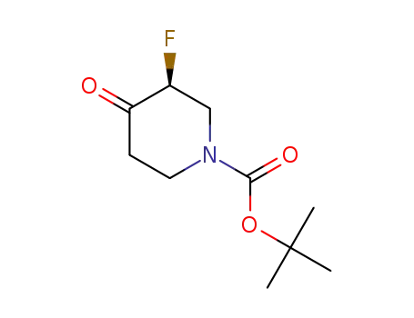 tert-butyl (3S)-3-fluoro-4-oxopiperidine-1-carboxylate