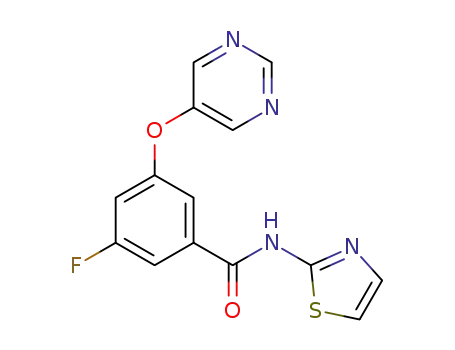 C<sub>14</sub>H<sub>9</sub>FN<sub>4</sub>O<sub>2</sub>S