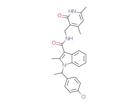 Molecular Structure of 1450652-71-7 (C<sub>26</sub>H<sub>26</sub>ClN<sub>3</sub>O<sub>2</sub>)