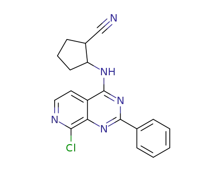 C<sub>19</sub>H<sub>16</sub>ClN<sub>5</sub>